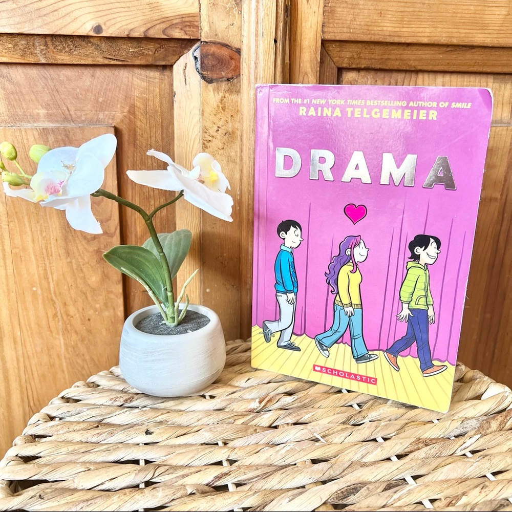 Tween Book Drama By Raina Telgemeier